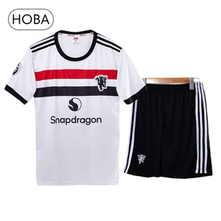 Bộ quần áo bóng đá đồ đá banh clb mu man united trắng 2024 2025 vải thun lạnh logo thêu mk