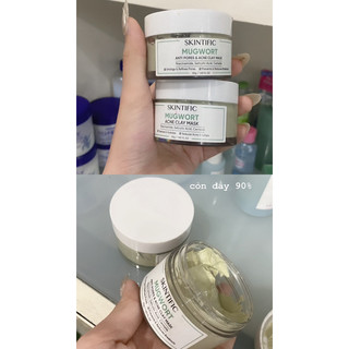 Pass thanh lý Mặt nạ đất sét ngải cứu cải thiện vấn đề mụn SKINTIFIC 55g