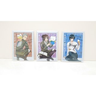 Thẻ - Attack on Titan - Kích thước nhỏ hơn Postcard một tí