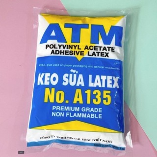 Keo sữa Latex ATM - 1kg Nguyên Liệu Làm Slime, Dán Giấy, Dán Gỗ, Dán Sàn,..