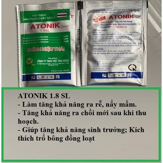 ATONIK - KÍCH RỄ NẢY MẦM 10ml - 1 gói - Thái Lan