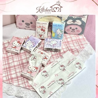 Khăn Giấy Khô Đáng Yêu Cầm Tay Hình Hello Kitty Tiện Lợi Mang Theo Người