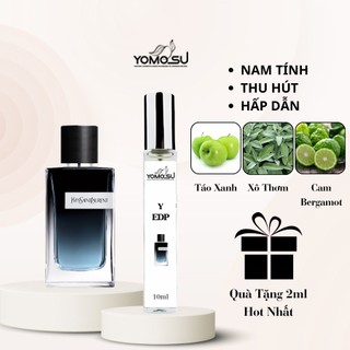 Nước Hoa Nam YSL Y Eau de Parfum Nam Tính Thu Hút Hấp Dẫn 10ml 20ml - YOMOSU Perfume
