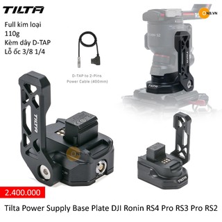 Tilta power supply base plate dji ronin rs4 pro rs3 pro rs2