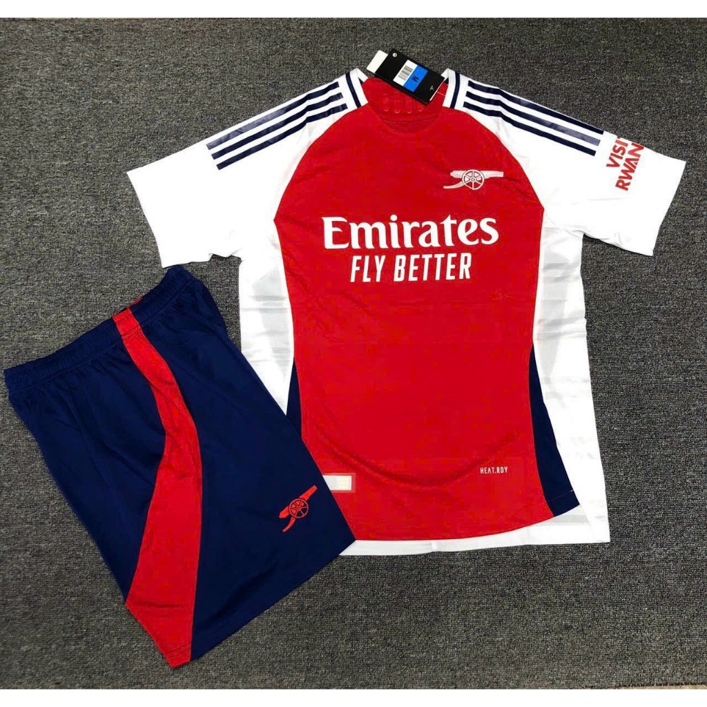 Bộ Quần Áo Bóng Đá CLB Arsenal, Áo Đá Banh CLB Arsenal 2024 - VẢI Thái Cao Cấp, Thoáng Mát,Thấm Hút Mồ Hôi. In tên