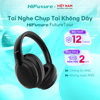 Tai nghe chụp tai không dây FutureTour Hybrid ANC | Bluetooth 5.3 | Kháng nước IPX5 | Chính hãng - Bảo hành 12 tháng