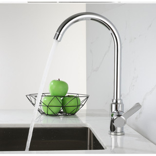 [LOẠI 1] Vòi Rửa Chén Bát Nóng Lạnh INOX 304 ĐÁNH BÓNG N4010 vòi ổ bi xoay nhẹ, tay gạt dính liền