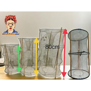 Lờ cá cải tiến vành kẽm siêu gọn nhẹ