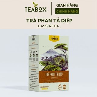  Trà Phan Tả Diệp Nhuận Tràng Dứt Táo Bón Nhanh Giảm Cân | 30 Gói x 3g Túi Lọc TEABOX