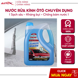 Nước rửa kính ô tô FOCAR công nghệ RoHS chống bám nước chống đóng cặn kính xe bảo vệ và làm sạch kính vượt trội