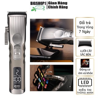 Tông đơ cắt tóc Codos CHC-618 chuyên fade cao cấp,pin sử dụng liên tục 210 phút
