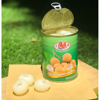 Nhãn/ vải ngâm nước đường hạ long 560g - pha chế, chè khúc bạch, trà nhãn, trà vải....