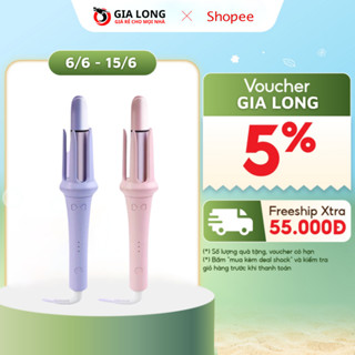 Máy Uốn Tóc Tự Động AKIO Xoay 360 Độ Chính Hãng Chất Liệu Gốm Sứ, Đường Kính 28mm - IONA