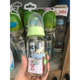 Bình sữa thủy tinh cổ hẹp 120ml