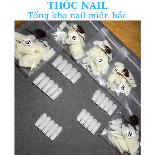 Móng úp hsm lẻ sz 5,6,7,8,9 túi 50 móng