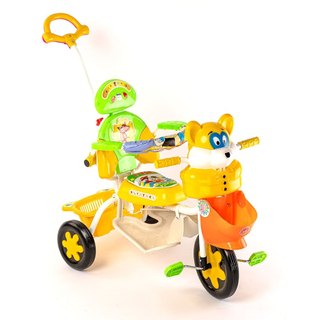Xe Đạp 3 Bánh Trẻ Em Có Cây Đẩy Và Không Nhạc - Đại Phát Tài - 1173XD3BKN Dành Cho Trẻ Từ 3 Đến 5 Tuổi