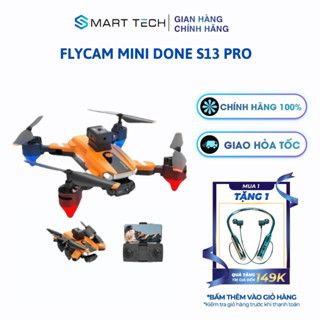  Flycam mini drone S13 pro máy bay điều khiển từ xa động cơ chổi than phù hợp cho người mới chơi 