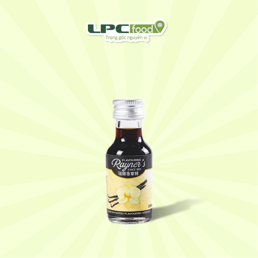 Vani Rayner's chai 28ml - tinh dầu vani - LPCfood