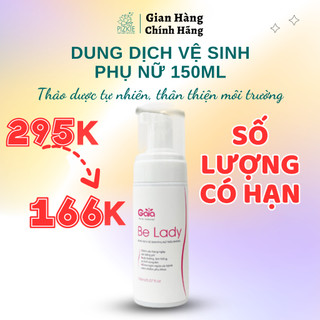 Dung Dịch Vệ Sinh Phụ Nữ Trầu Không PIZKIE Be Lady 150ml