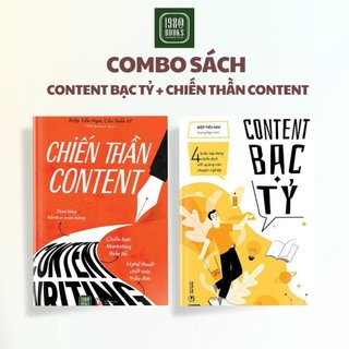 Sách - Combo Content Bạc Tỷ + Chiến Thần Content