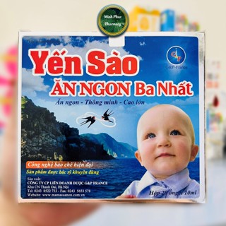 Siro Yến sào ĂN NGON Ba nhất --- ĂN NGON - THÔNG MINH - CAO LỚN