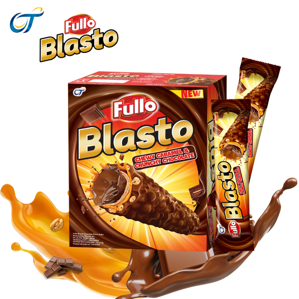 Bánh Quế Fullo Blasto Sôcôla 210gr (14gr x 15 thanh)
