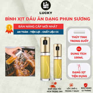 Bình xịt dầu DELADEP  ăn dạng phun sương cho nồi chiên không dầu cao cấp dung tích 100ml LXD01