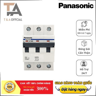 Cầu Dao Tự Động DIN MCB Panasonic 3P - 3E C Curve 06kA 415VAC