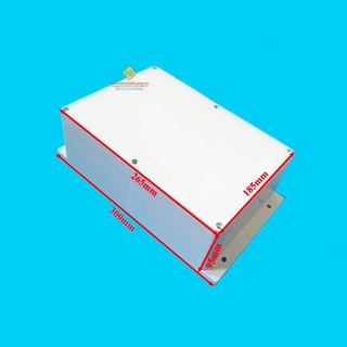 Hộp nhựa 265x185x95mm chống ẩm có tai