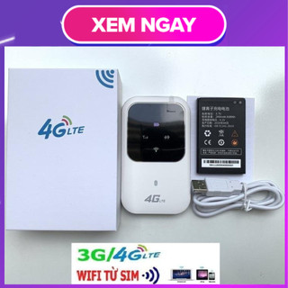 (WI POD WIFI KHÔNG DÂY) Phát Wifi 4G LTE Cục Phát Wifi Kết Nối Từ Sim Chạy Đa Mạng Pin Trâu Sóng Ổn Định MF80 MF925 E90