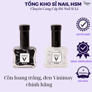 Cồn loang đen và trắng Vinimay chính hãng.trang trí nail  - Phụ kiện đồ nail