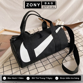 Túi trống du lịch nữ xách tay đeo chéo vai đi chơi tập gym du lịch chất liệu canvas chống nước nhẹ giá rẻ siêu đẹp
