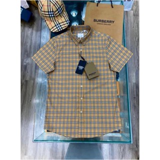 Áo sơ mi nam boy phố ngắn tay BBR cao cấp hoạ tiết kẻ sọc caro mẫu mới phong cách sang trọng thanh lịch