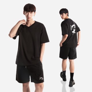 Áo thun phom rộng unisex cổ V Capman Club, áo phông V-NECK nam nữ
