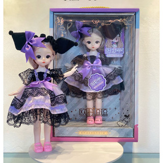 (Mới) Búp bê Kuromi, Gấu Dâu Lotso, Elsa, Bạch Tuyết, Nàng Tiên Cá Hàng Đẹp Cỡ To tóc mây,ngôi nhà búp bê cho bé gái