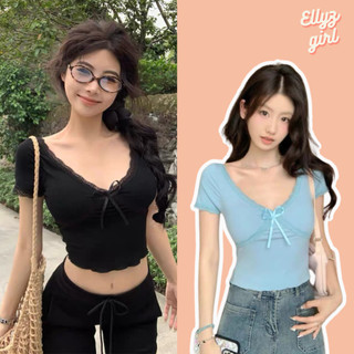 Áo babytee viền ren nơ - Ellyz Bbtvienrenno5010 P7K3