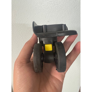 BÁNH XE VALI CÓ CHỐT MÀU VÀNG QUAY 360 ĐỘ