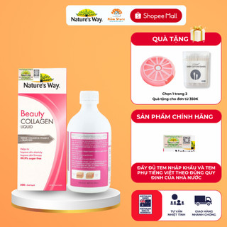 Collagen Dạng Nước Bổ Sung Collagen Thủy Phân Giúp Sáng Da Nature's Way Beauty Collagen Liquid