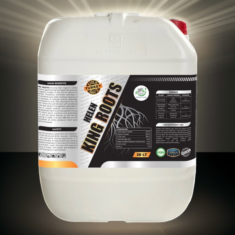 Phân hữu cơ Helen King Roots 20L nhập khẩu Thổ Nhĩ Kỳ