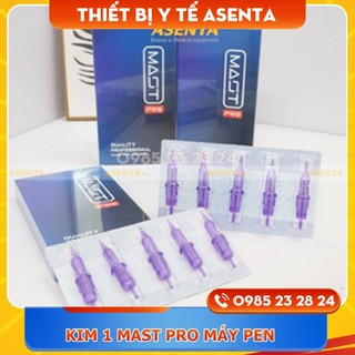 Kim 1 mast pro máy pen siêu bén, kim 1 máy pen mast pro tím chính hãng