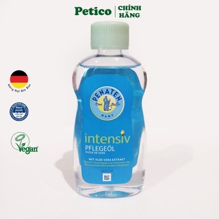 Dầu Massage Penaten Intensiv Pflegeol Dưỡng Ẩm Cho Bé Từ Sơ Sinh Chai 200ml, Hàng nội địa Đức
