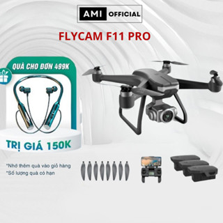 Flycam máy bay không người lái F11 pro định vị GPS, camera kép, fly cam động cơ không chổi than, bào hành 12 tháng