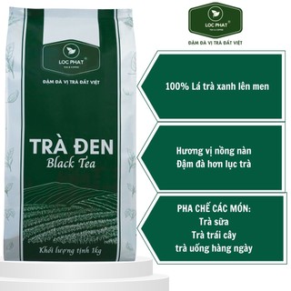 Trà đen lộc phát/trà đen lộc phát 1kg/nguyên liệu làm trà sữa