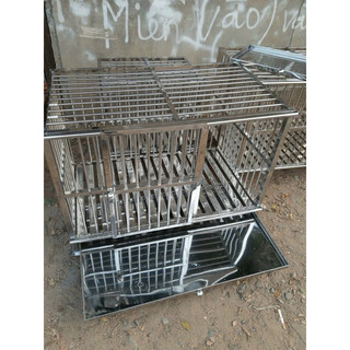 Chuồng chó inox