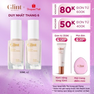 Combo x2 Kem lót ngọc trai Glint 30ml dưỡng ẩm, da căng mướt, sáng hồng rạng rỡ