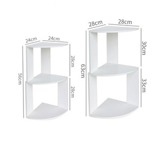 kệ góc đầu giường,giá góc đa năng,kệ để sách đồ dùng học tập,giá trang trí,kệ tam giác đầu gường