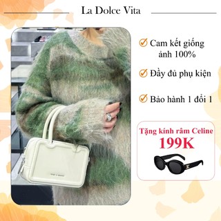 Túi xách nữ La Dolce Vita cốp quai tròn,phong cách tiểu thư sang chảnh