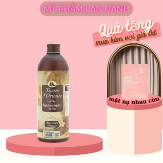 Sữa Tắm Tesori D'Oriente Vanilla & Ginger mùi Tinh Dầu Macca 500ml nhập kẩu italia