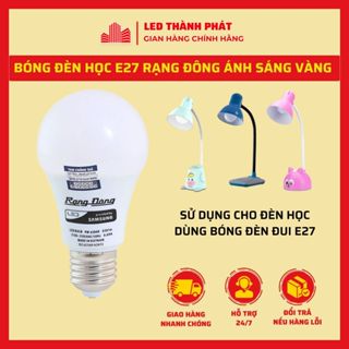  Bóng đèn học RẠNG ĐÔNG đui xoáy E27 bóng LED chip SAMSUNG chống cận bảo vệ thị lực bảo hành 12 tháng 