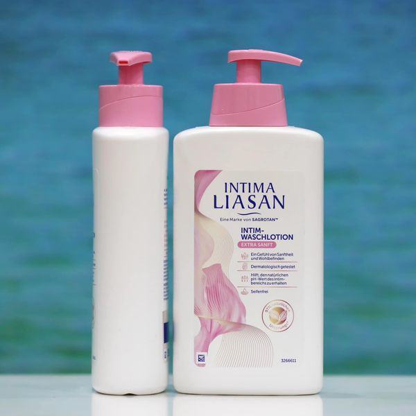 Dung dịch vệ sinh phụ nữ cao cấp SAGROTAN INTIMA LIASAN chai 500ml